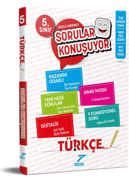 Pruva Akademi 5. Sınıf Türkçe Sorular Konuşuyor