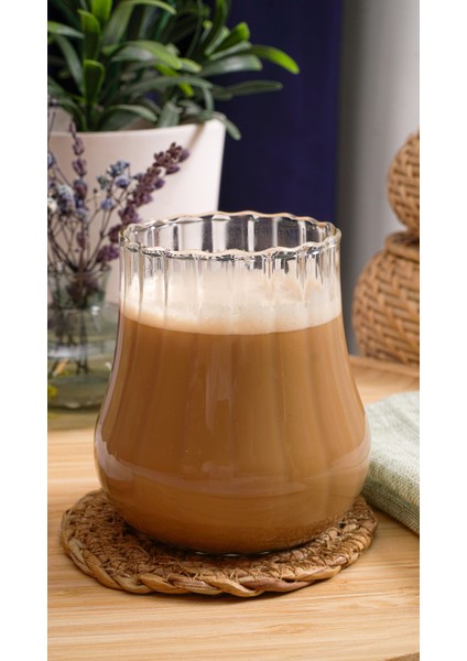 Borosilikat Optikli Damla Meşrubat Bardağı 420 Ml