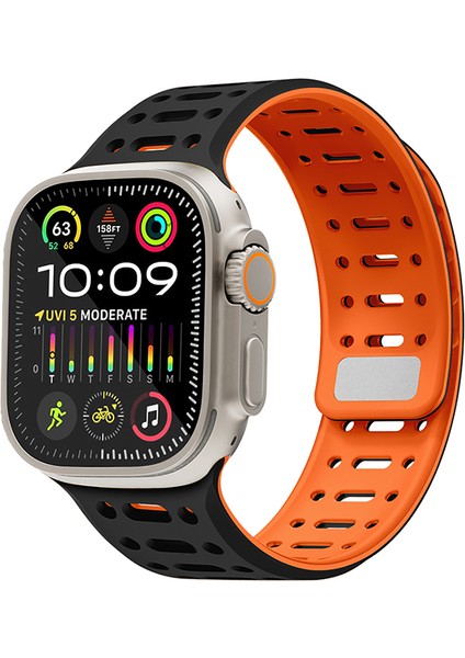 Apple Watch Ultra / Watch Ultra 2 49MM Uyumlu Kordon Yumuşak Soft Silikon Kayış Kordon