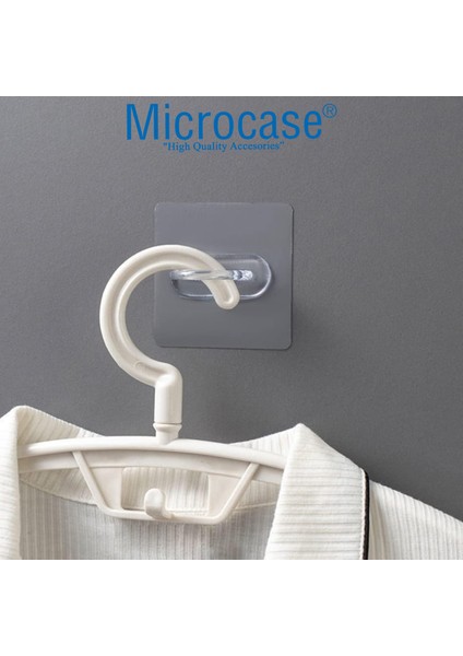 Yapışkanlı Yüzük Stili Eşya Tutucu Banyo Mutfak Vb. Ürün Askılığı - AL4759 2 Adet