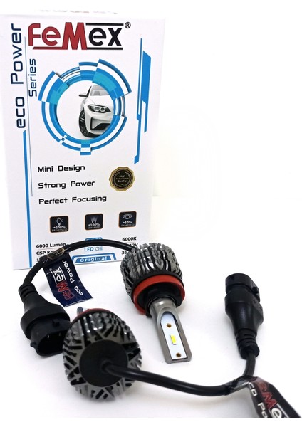 Bmw E87 1 Seri LED Xenon Sis Far Aydınlatma Ampulu Femex Eco Power