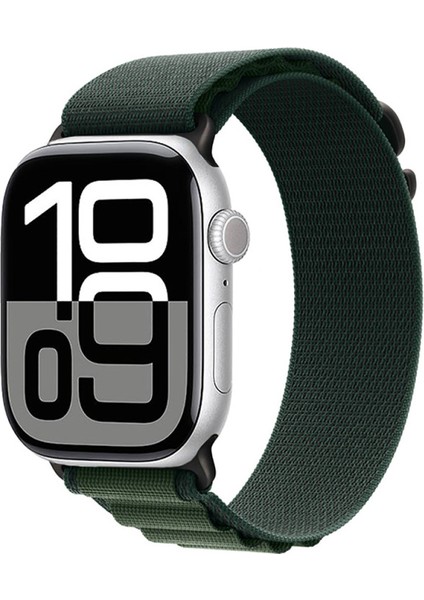 Apple Watch Series 10 42MM Uyumlu Kordon Örgü Hava Alabilen Terletmeyen Kordon Kayış