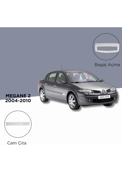 Megane 2 2004-2010 Sd Set Bagaj Açma-Cam Çıta