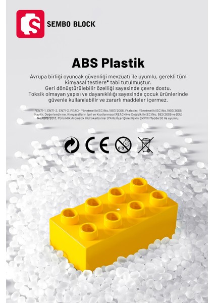 Sany Lisanslı Kepçe 896 Parça Yapı Blokları LEGO ile Uyumlu (712016)