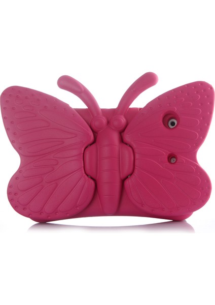 iPad Mini 3/2/1- 3D Butterfly Kids Darbeye Dayanıklı Eva Kılıf (Yurt Dışından)
