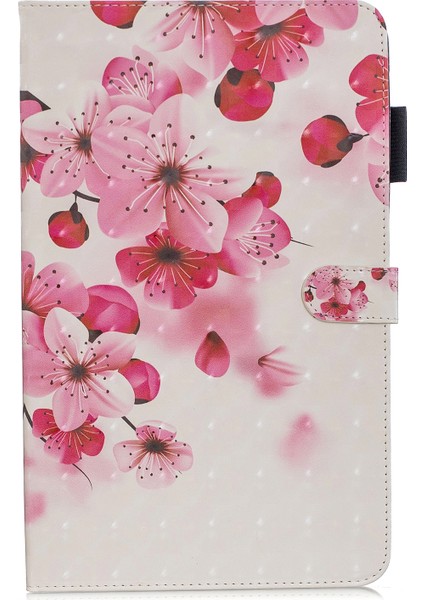 Desen Baskı Pu Deri Tablet Kılıfı [cüzdan Standı] iPad 9.7-INÇ(2018)(2017)(2016)/IPAD Air 2,vb- Çiçek (Yurt Dışından)