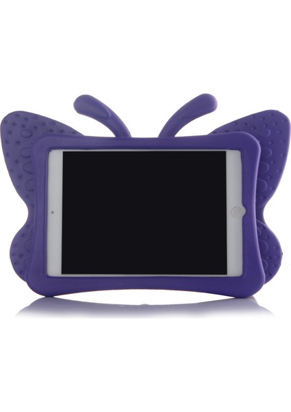 iPad Mini 3/2/1- 3D Butterfly Çocuk Darbeye Dayanıklı Eva Kılıf (Yurt Dışından)