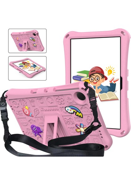 Samsung Galaxy Tab A9+/xiaomi Redmi Pad Se Kılıf Eva Tablet Kickstand Kapak Omuz Askılı- (Yurt Dışından)