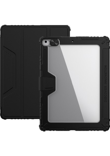 Darbeye Dayanıklı Tampon Deri Kılıf Pro Tablet Standı Kapak Kabuk iPad 10.2(2021)/(2020)/(2019)- (Yurt Dışından)
