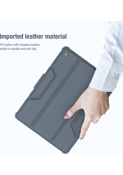 Darbeye Dayanıklı Tampon Deri Kılıf Pro Tablet Standı Kapak Kabuk iPad 10.2(2021)/(2020)/(2019)- (Yurt Dışından)