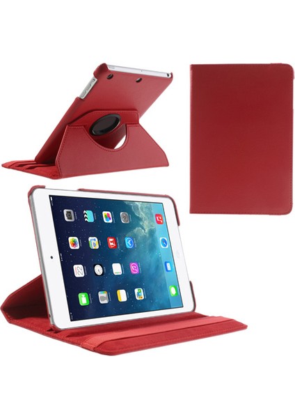 iPad Mini/ipad Mini 2 360 Döner Stand Smart Lychee Deri Kılıf- (Yurt Dışından)