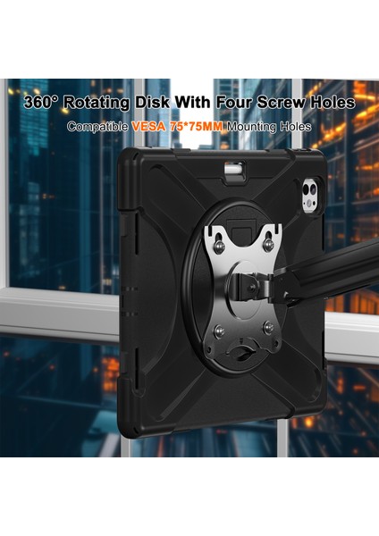 iPad Pro 13(2024) Kılıf Kickstand Pc+Silikon Tablet Kılıfı (Yurt Dışından) indirimleri