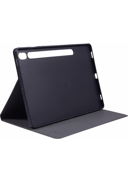 Samsung Galaxy Tab S9 X710,X716B,X718U/TAB S9 Fe Kılıf Kumaş Doku Deri Tablet Kapak- (Yurt Dışından)