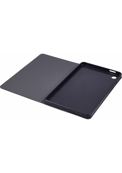 Samsung Galaxy Tab A9 X115 Kılıf Kumaş Dokulu Deri Tablet Kapak- (Yurt Dışından)