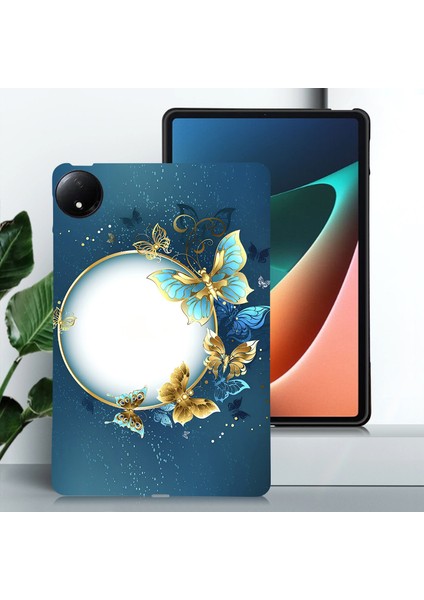 Xiaomi Redmi Pad Se 4g Tpu Kılıf Desen Baskı Ince Tablet Koruyucu Kapak- Çelenk (Yurt Dışından) modelleri