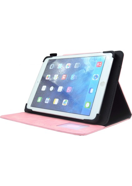 10 Inç Tablet Kılıfı Iş Pu Deri Standı Cüzdan Koruyucu Tablet Kapağı (Ince Hafif Stil) - (Yurt Dışından)