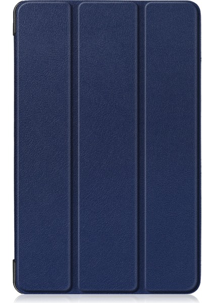 Hafif Üç Katlı Stand Pu Deri Sert Kabuk Koruyucu Tablet Kapak Samsung Galaxy Tab A 10.1 2019 SM-T510/SM-T515-KOYU (Yurt Dışından)