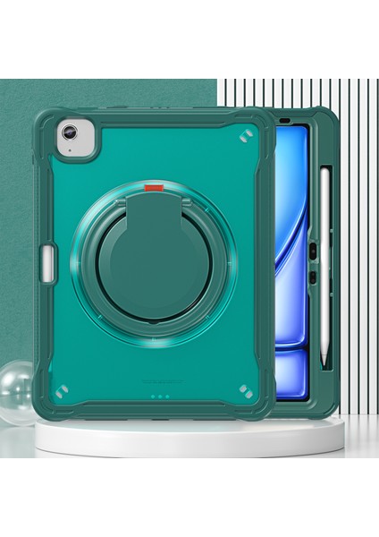 iPad Air 11(2024)/AIR(2022)/(2020)/IPAD Pro 11(2022)/(2021)/(2020)/(2018)CASE Döner Kickstand Tablet Kılıfı-Gece Yarısı I (Yurt Dışından)