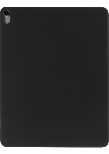 Pad Pro 12,9 INÇ(2018)ÜÇ Katlı Stand Smart Folio Deri Manyetik Bağlantı Kapağı- (Yurt Dışından)