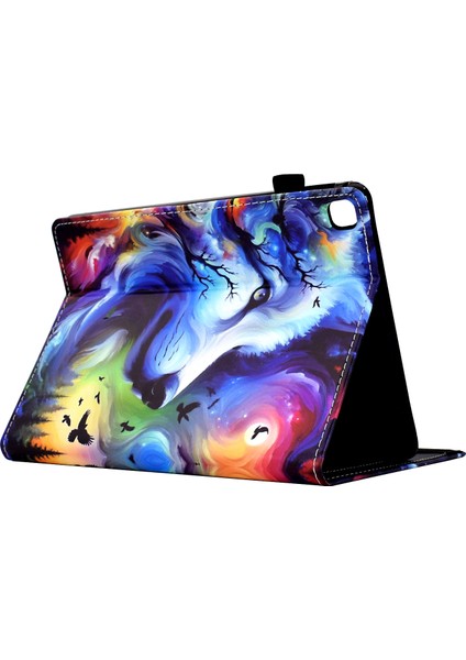 iPad 10.2(2020)/(2019)/IPAD Air 10.5 INÇ(2019)/IPAD Pro 10.5-INÇ(2017)KILIF Desenli Baskı Tablet Kılıfı-Köpek (Yurt Dışından)
