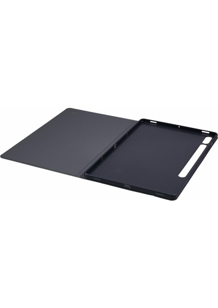 Samsung Galaxy Tab S9+X810,X816B,X818U/TAB S9 Fe+Kılıf Kumaş Doku Deri Tablet Kılıfı- (Yurt Dışından)