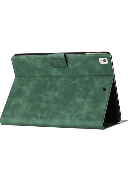 iPad 10.2(2020)/(2019)/IPAD Air 10.5 INÇ(2019)/IPAD Pro 10.5-INÇ(2017)KILIF Çift Kedi Baskılı Mikrofiber Deri Tablet Kılıfı- (Yurt Dışından)