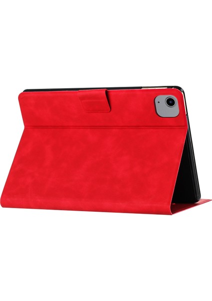 iPad Air 11(2024)/AIR(2022)/AIR(2020)CASE Çift Kedi Baskılı Mikrofiber Deri Akıllı Tablet Kılıfı- (Yurt Dışından)