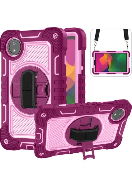 Xiaomi Redmi Pad Se 4g Kılıf Silikon + Pc Kickstand Tablet Kılıfı, Omuz Askılı- + (Yurt Dışından)