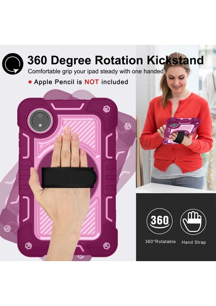 Xiaomi Redmi Pad Se 4g Kılıf Silikon + Pc Kickstand Tablet Kılıfı, Omuz Askılı- + (Yurt Dışından) fiyatları