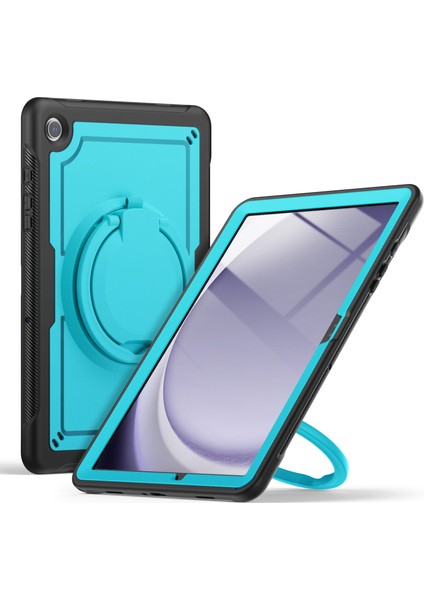 Samsung Galaxy Tab A9+ SM-X210/X216/X218 Kılıf Kickstand Pc+ Tpu Tablet Kılıfı Askılı, Kalemlik-Bebek Si (Yurt Dışından)