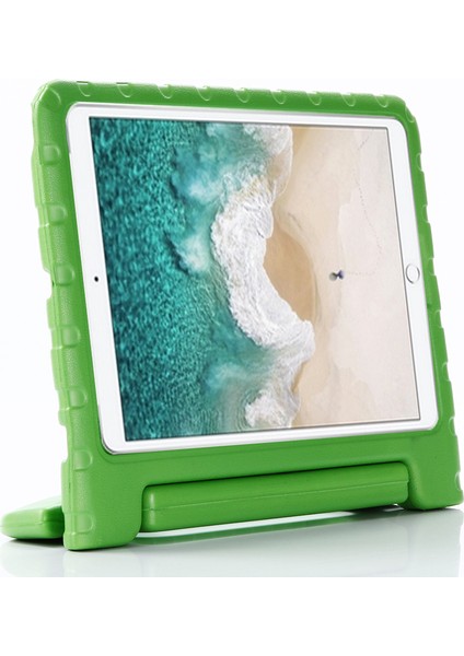 iPad 10.2(2021)/(2020)/(2019)/AIR 10.5(2019)/PRO 10.5(2017)- Çocuklar Güvenli Tutma Standı Darbeye Dayanıklı Eva Köpük Kabuk Kapağı (Yurt Dışından)