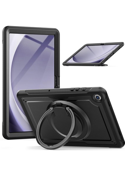 Samsung Galaxy Tab A9+ SM-X210/X216/X218 Kılıf Kickstand Pc+ Tpu Tablet Kılıfı Askılı, Kalemlik- (Yurt Dışından)