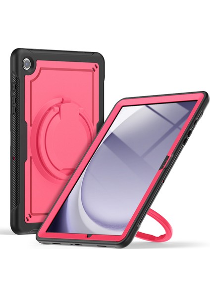 Samsung Galaxy Tab A9+ SM-X210/X216/X218 Kılıf Kickstand Pc+ Tpu Tablet Kılıfı Askılı, Kalemlik- (Yurt Dışından)