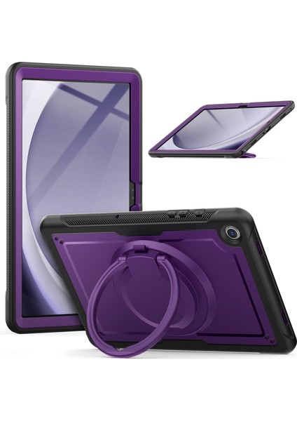 Samsung Galaxy Tab A9+ SM-X210/X216/X218 Kılıf Kickstand Pc+ Tpu Tablet Kılıfı Askılı,kalemlik- (Yurt Dışından)