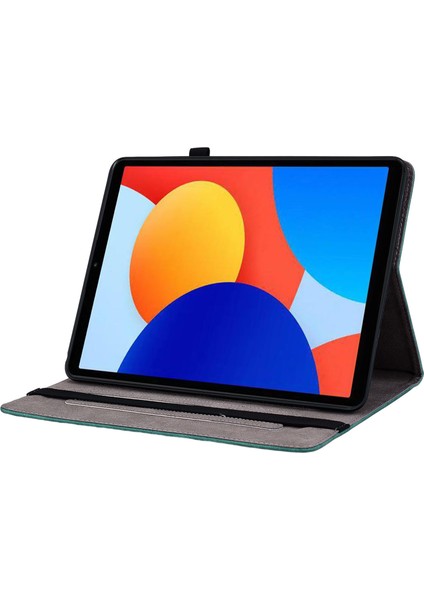 Xiaomi Redmi Pad Se 4g 8.7 Inç Kılıf Kart Sahibinin Çizilmez Deri Kapak Çiçek Baskı- (Yurt Dışından) modelleri