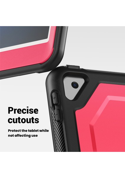 iPad 10.2(2021)/(2020)/(2019)/IPAD Pro 10.5-INÇ(2017)/IPAD Air 10.5 Inç Tablet Kılıfı Pc+Tpu Kickstand Kapak- (Yurt Dışından)