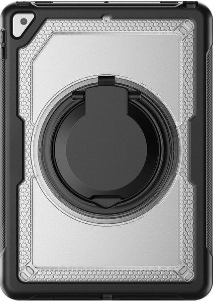 iPad 10.2(2021)/(2020)/(2019)/IPAD Pro 10.5-INÇ(2017)/IPAD Air 10.5 Inç Tablet Kılıfı Pc+Tpu Kickstand Kapağı-Şeffaf (Yurt Dışından)