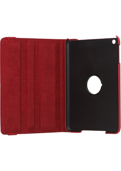 iPad Mini- 360 Derece Dönebn Deri Kılıf Kılıfı (Yurt Dışından)