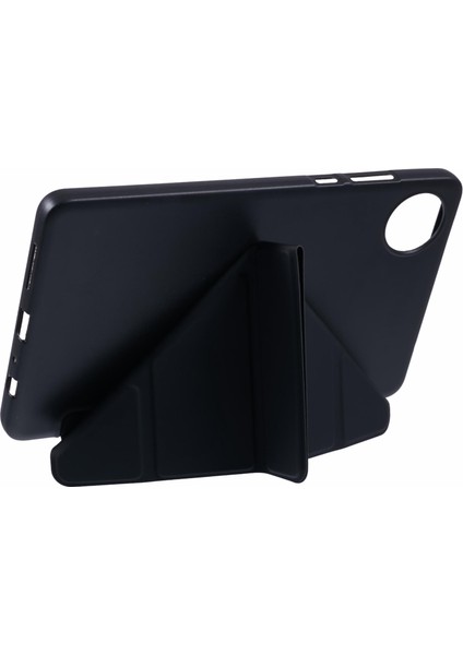 Xiaomi Redmi Pad Se 4g 8.7 Inç Kılıf Pu Deri + Silikon Origami Standı Koruyucu Kapak- (Yurt Dışından) modelleri
