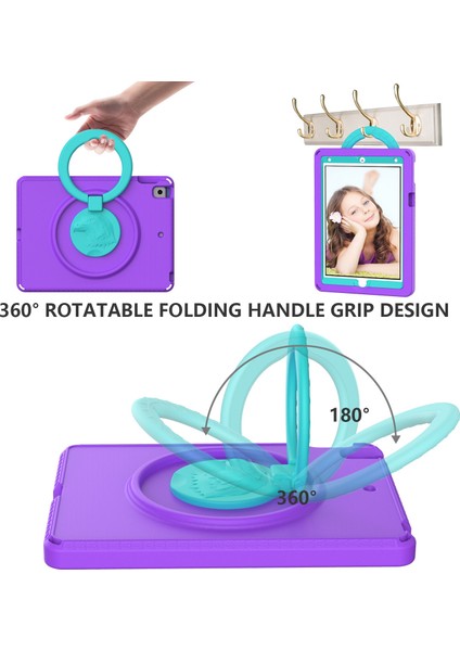 iPad 10.2(2019)/(2021)/(2020)/AIR 10.5 INÇ(2019)ÇIZILMEZ Eva Kılıf, Omuz Askılı/su Geçirmez Ekran Koruyucu Darbeye Dayanıklı Kapak Taşınabilir Tablet Kılıfı- (Yurt Dışından) modelleri