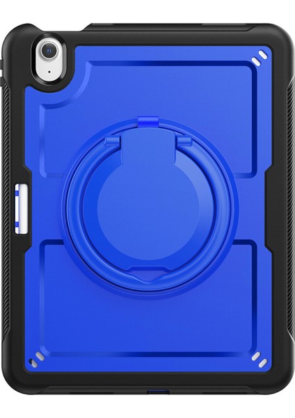 iPad Air 11(2024) Kılıf Döner Kickstand Pc+Tpu Darbeye Dayanıklı Tablet Kılıfı-Koyu (Yurt Dışından) fiyatları