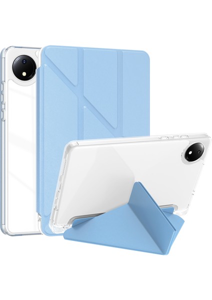Xiaomi Redmi Pad Se 4g Kılıf Pu Deri Origami Standı Şeffaf Tablet Kapak- (Yurt Dışından)