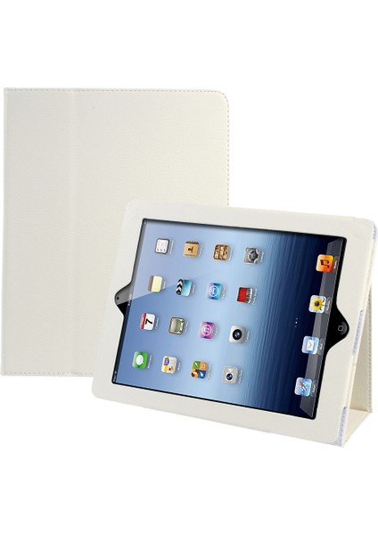 Yeni iPad 2. 3. 4. Nesil Katlanır Deri Stand Kılıfı- (Yurt Dışından)