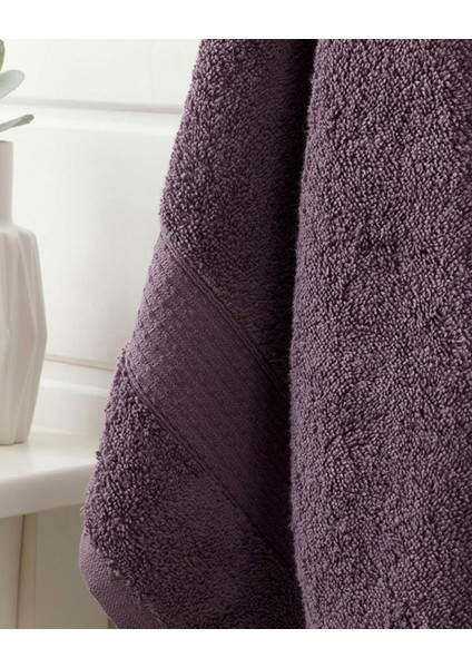 Pure Basic Pamuk Banyo Havlusu 70X140 cm Koyu Mor fiyatları