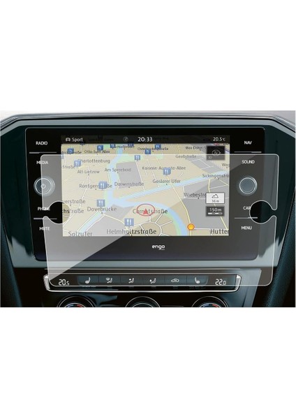 Volkswagen T-Roc 8 Inç Mat Ekran Koruyucu 2024 Multimedya