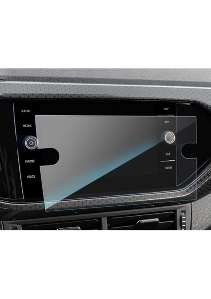 Volkswagen T-Roc 8 Inç Mat Ekran Koruyucu 2024 Multimedya modelleri