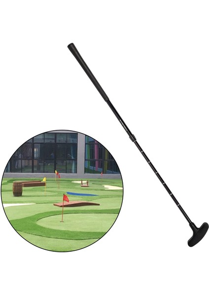 2x Golf Putter, Yüksekliği Ayarlanabilir Uzunluğa Sahiptir, Golf Putter'ın Gö ile Işaretlenmiş (Yurt Dışından)