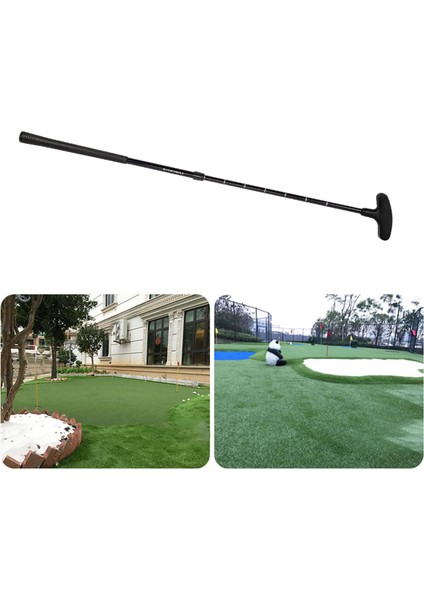 2x Golf Putter, Yüksekliği Ayarlanabilir Uzunluğa Sahiptir, Golf Putter'ın Gö ile Işaretlenmiş (Yurt Dışından)