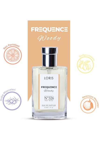 E-326 Frequence Erkek Parfüm 50 ml