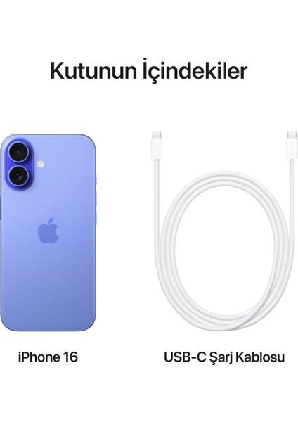 iPhone 16 128GB Lacivert Taş Sıfırdan Farksız Ürün